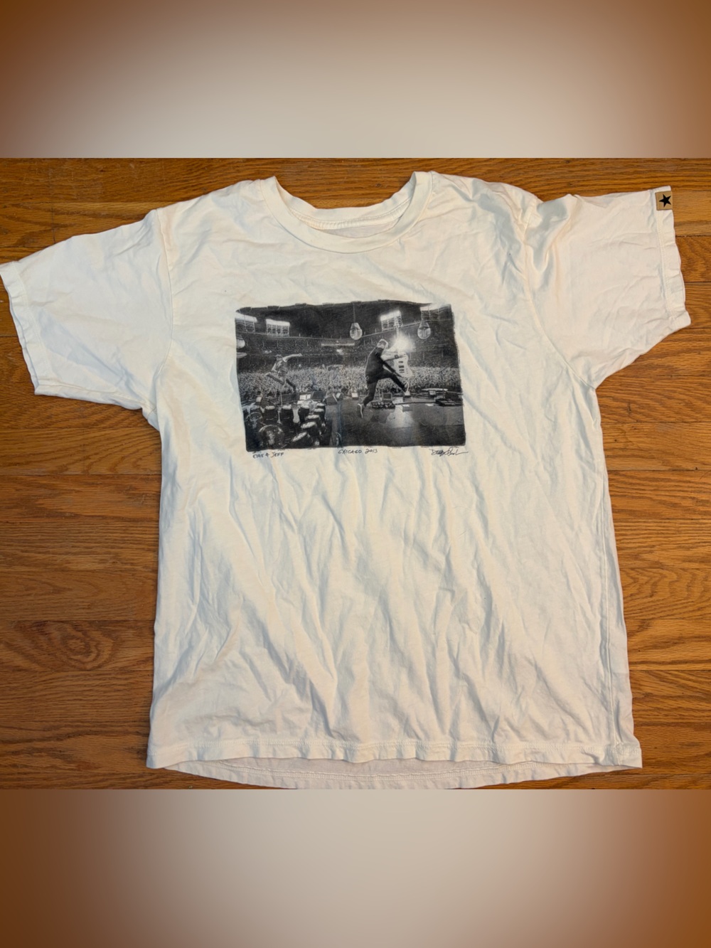 Pearl Jam Eddie and Jeff have tshirt -XL
